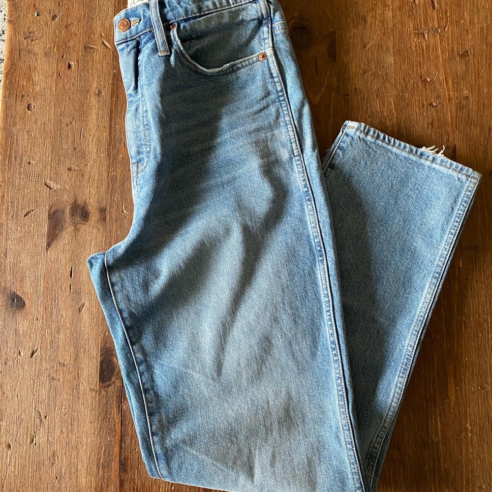J. Crew Stove Pipe Jean in Meadow Wash